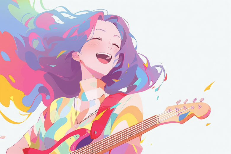 自由で積極的な女の子