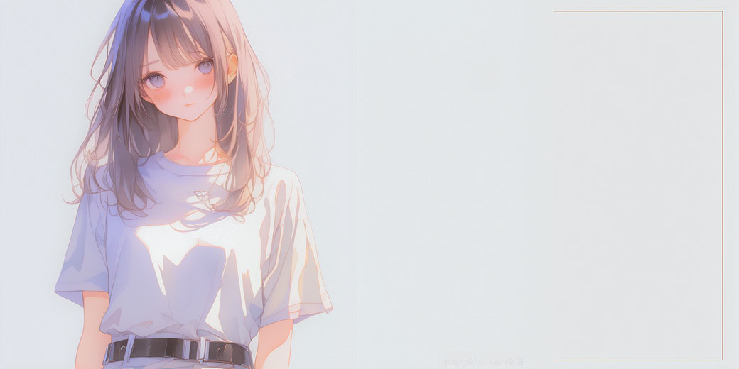 肌の綺麗な女の子