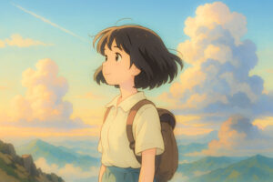 ジブリ風の女の子