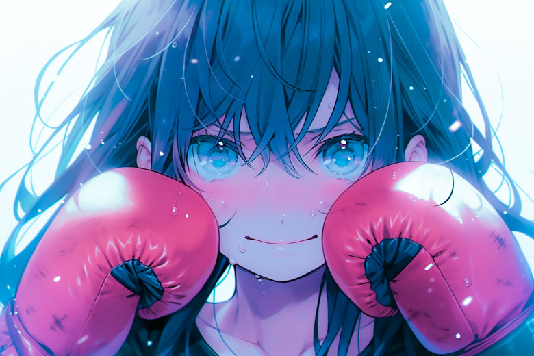 女性ボクサー